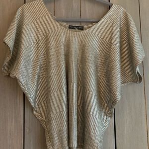 Gold shimmery/sparkly top